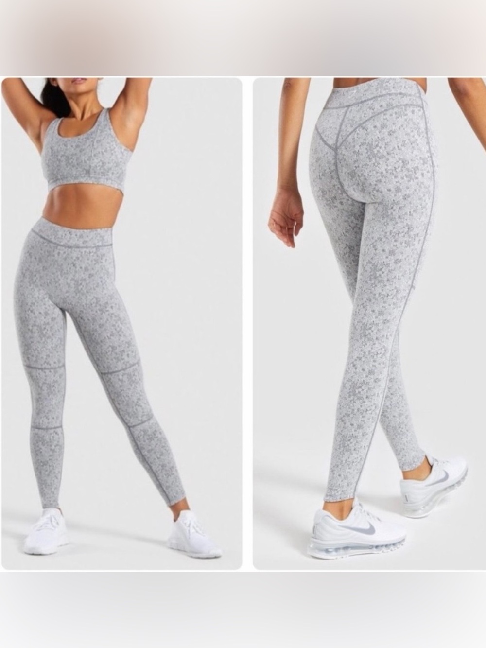 Fleur texture leggings